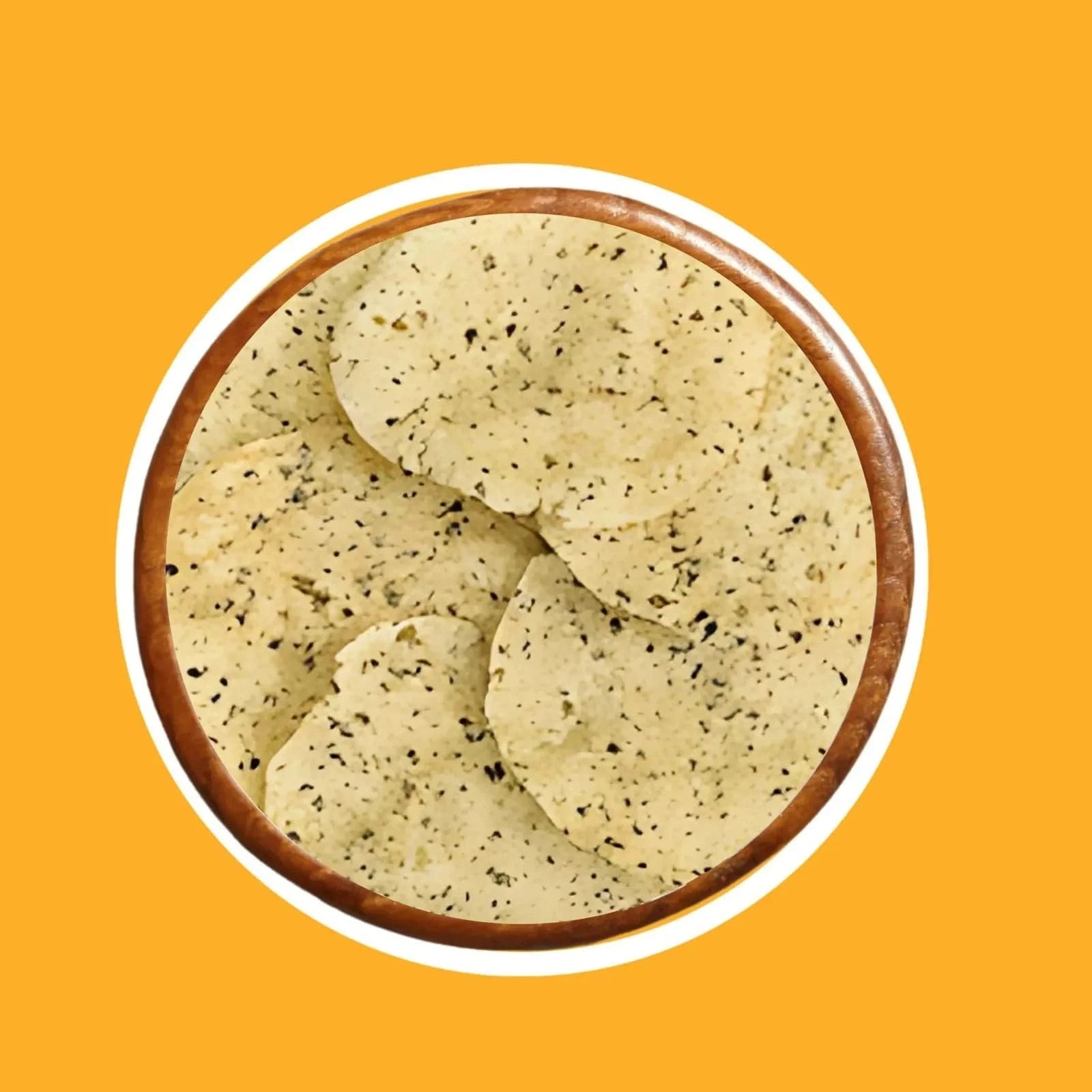 DESI DAAL PAPAD (Hara Masala) - Bombay Foods