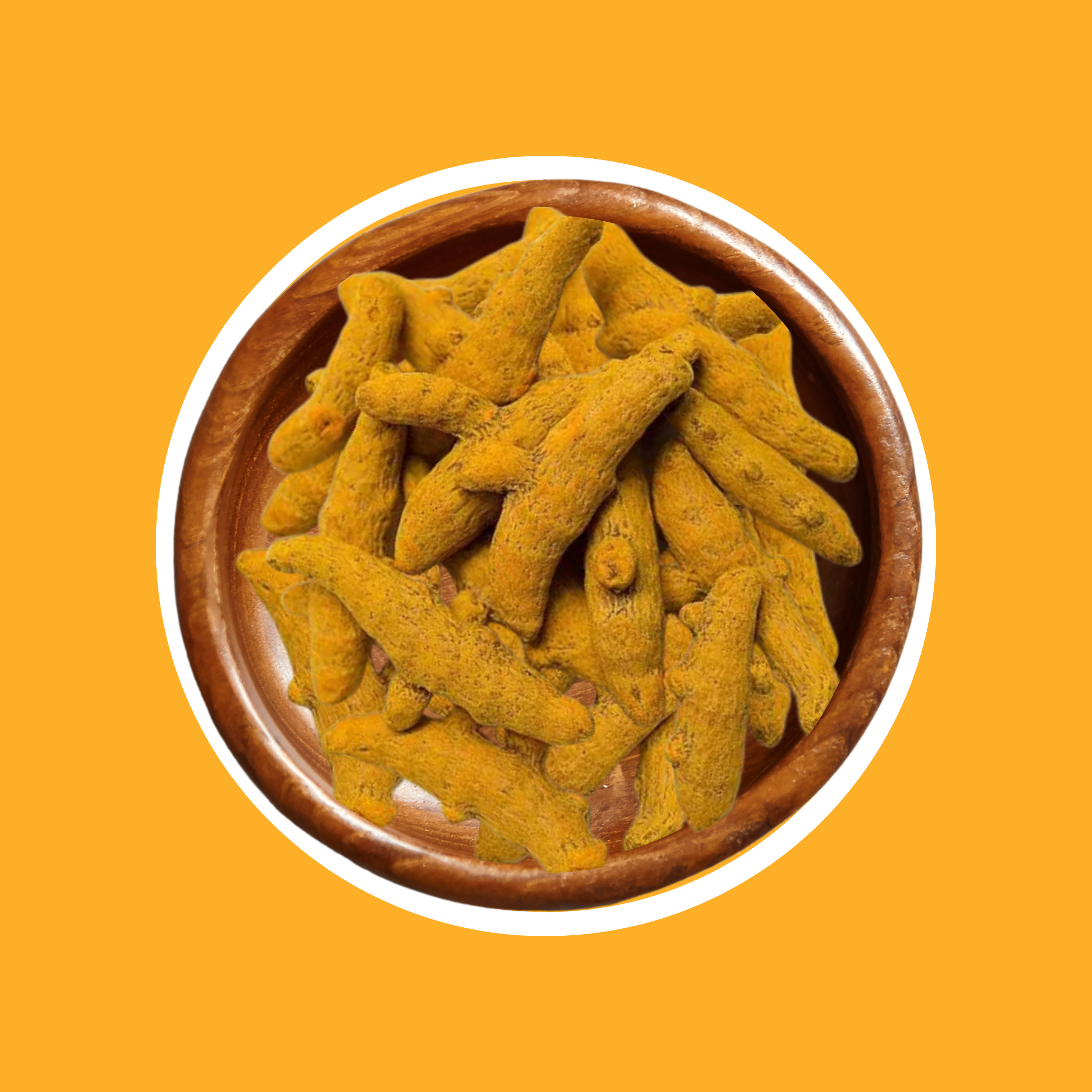 SABUT HALDI (Turmeric Whole) - Bombay Foods